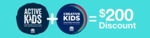 Active and Creative Kids Voucher